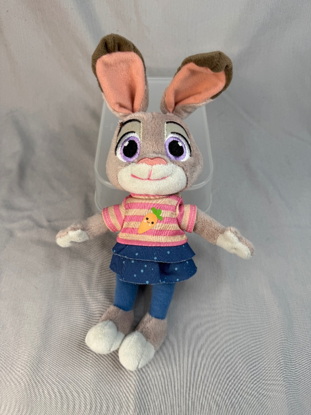 Disney Store Zootopia Young Judy Hopps Mini Stuffed Bunny